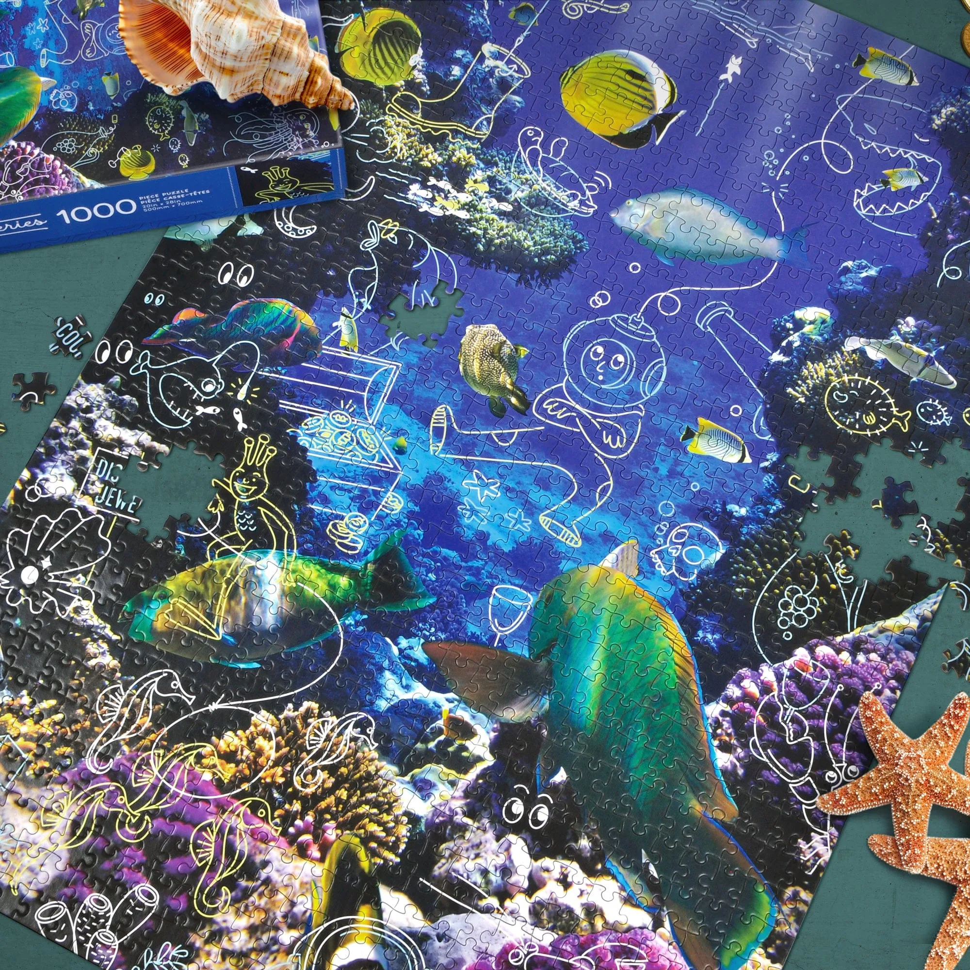 1000 PIECE PUZZLE: SWAP MEET UNDER THE SEA