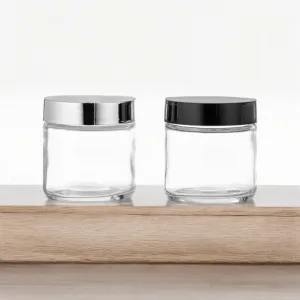 100ml Glass Cosmetic Jar W0059-100