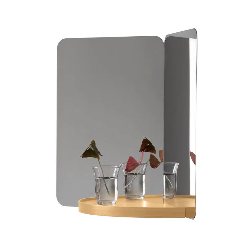 124° Mirror with Tray