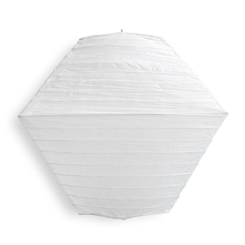 12" White Pagoda II Paper Lantern