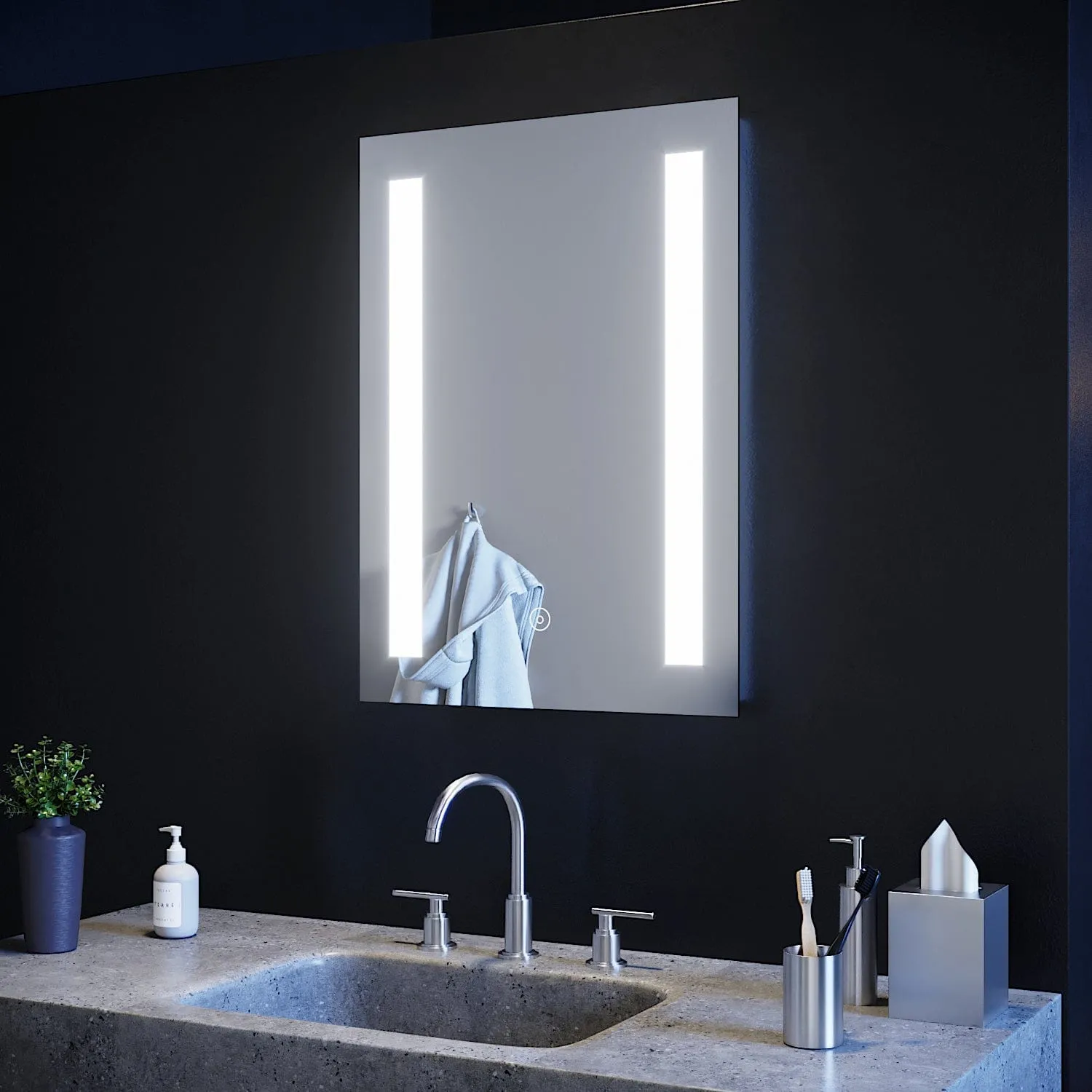 500x700mm Front LED Light Bathroom Mirror