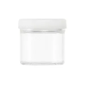 6ml Glass No-Neck Jar with Silicone lid