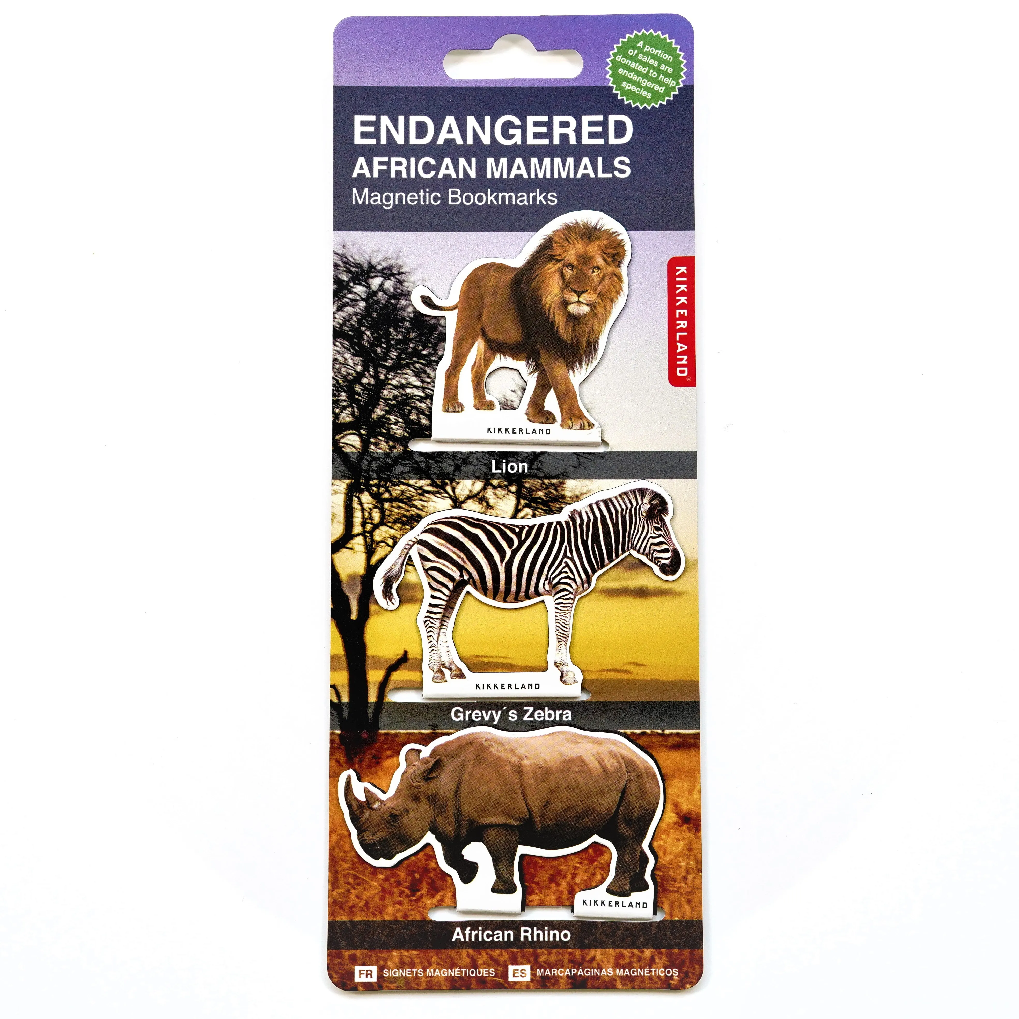 African Mammals Bookmarks