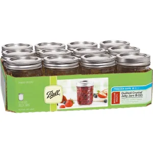 Ball Canning 8oz Jelly Jar – Case of 12