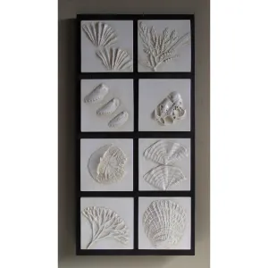 Beach Winter Wall Art Panel by Blindspot Mirrors Deborah Childress