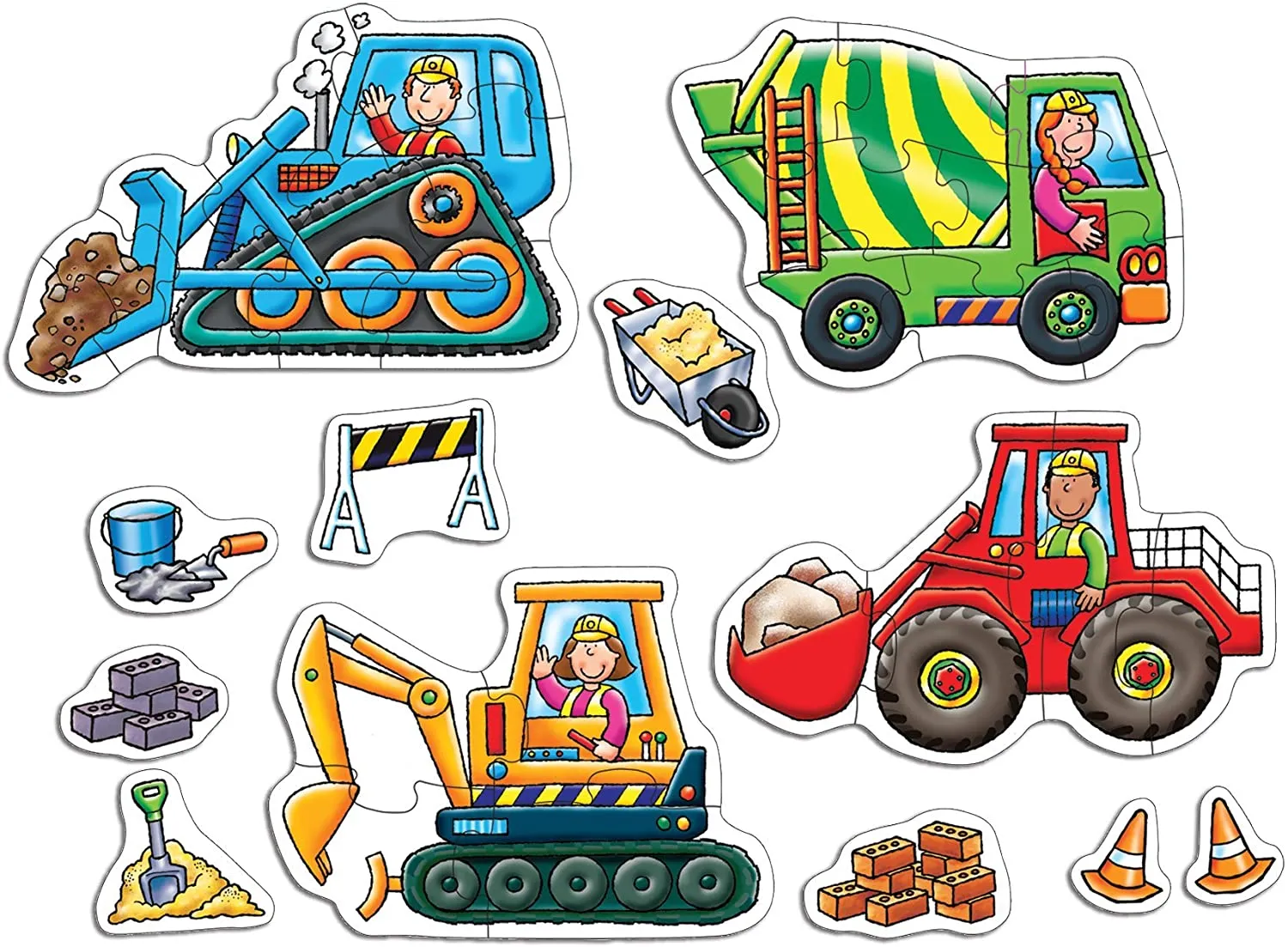 Big Wheels Puzzles