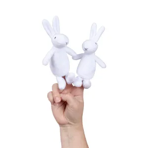 Bob and Bobby - Bob a bobek Finger Puppets 2-Piece Plush Toy Set