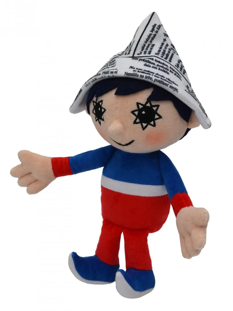 Boy with a Cap, 26 cm, plush toy / Vecernicek plysova hracka