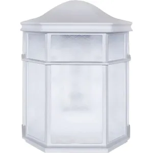 Bristol 10 in. LED Outdoor Wall Light 3000K White Finish