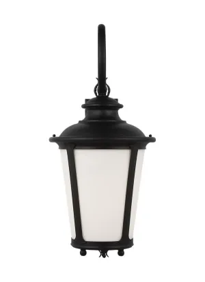 Cape May Collection - One Light Outdoor Wall Lantern | Finish: Black - 88243-12