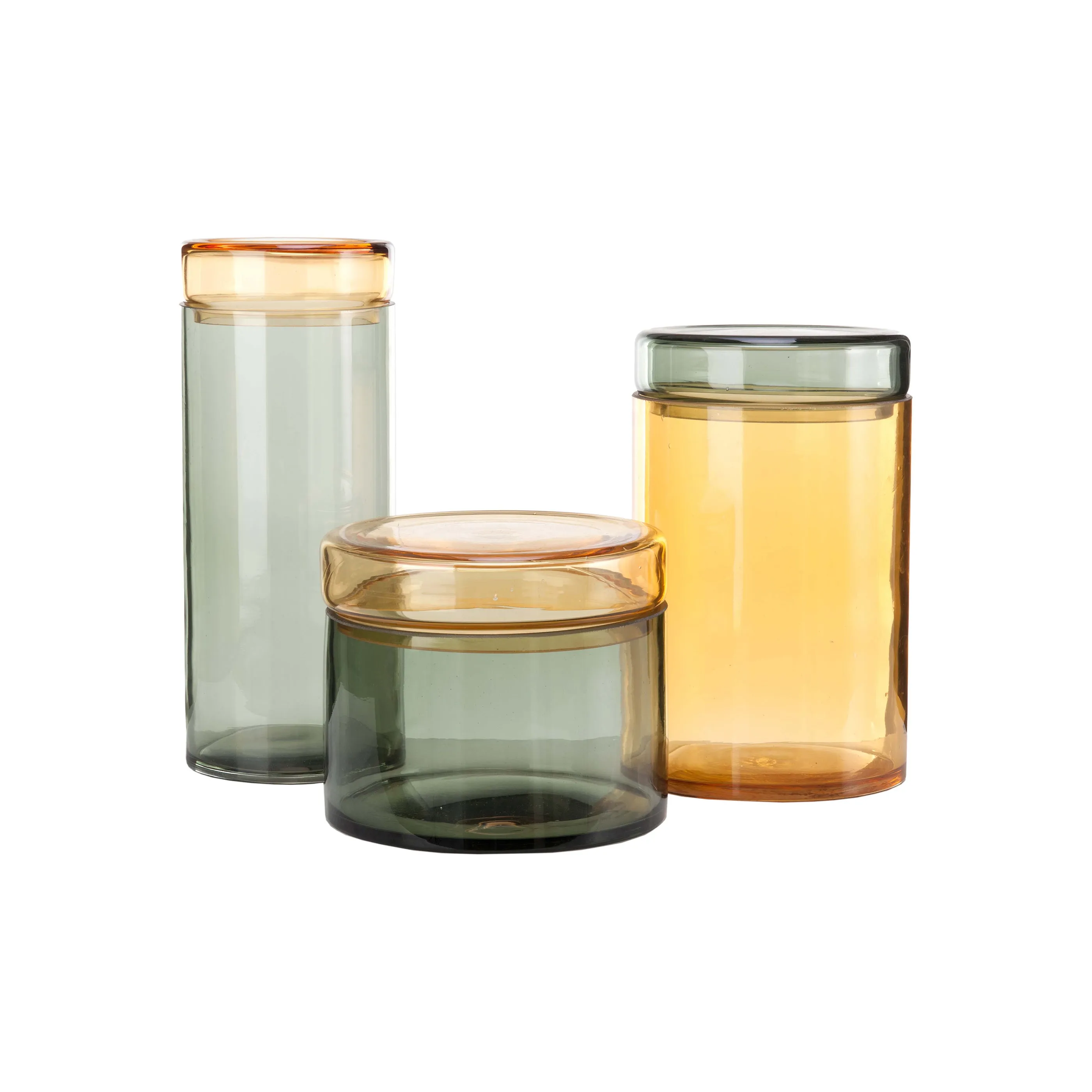 Caps and Jars (Set of 3)