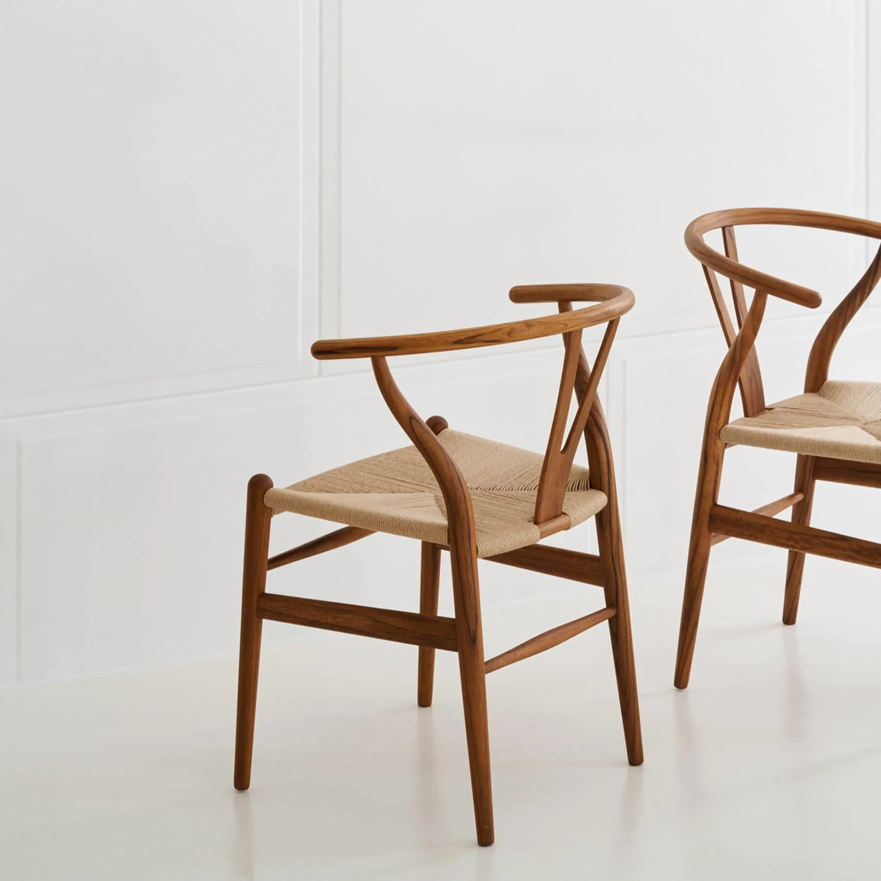 Carl Hansen & Son CH24 & CH327 Dining Set In Teak - Six