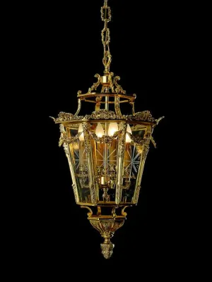 Cast Brass Lantern