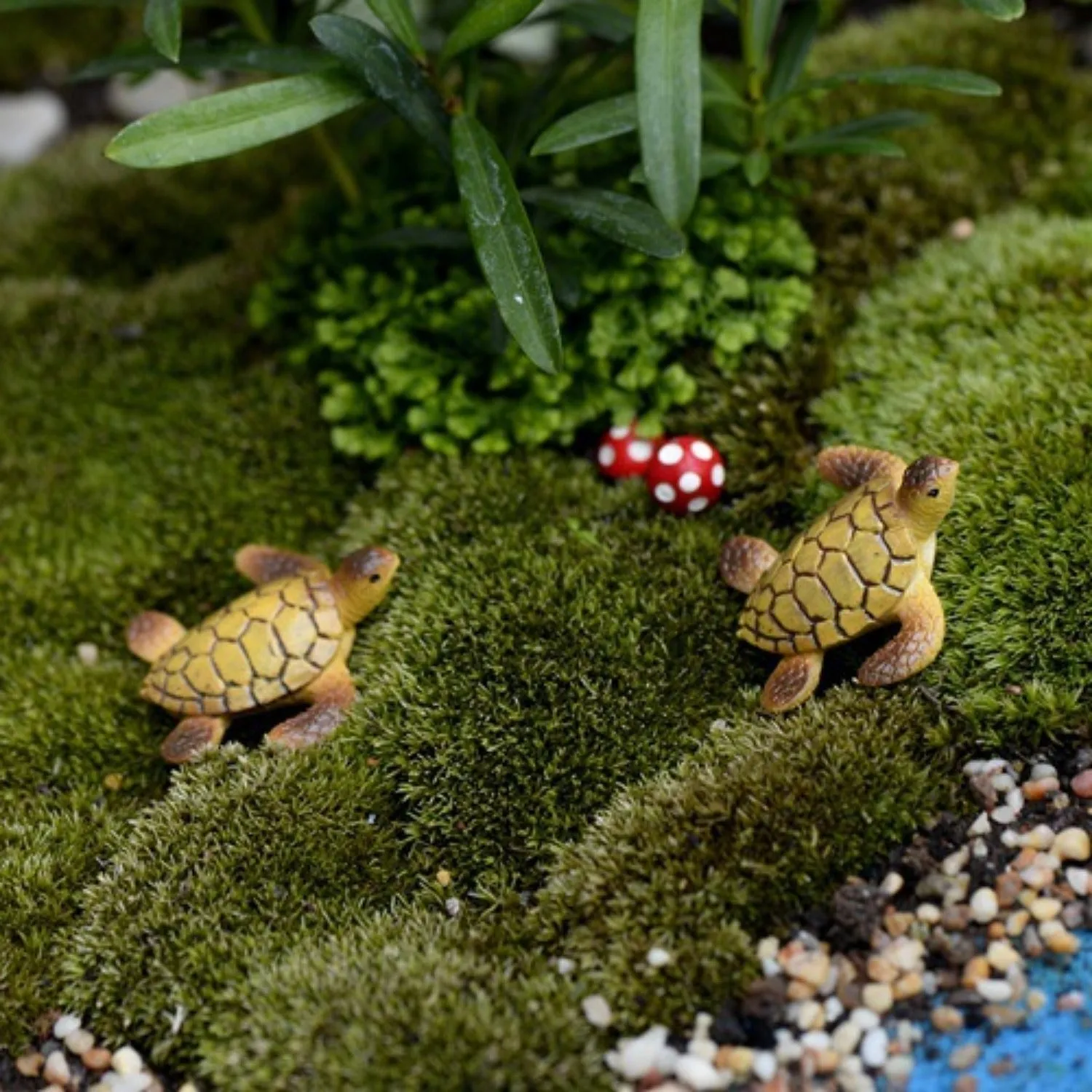 Charming Sea Turtle Miniatures Ideal Fish Tank Decor