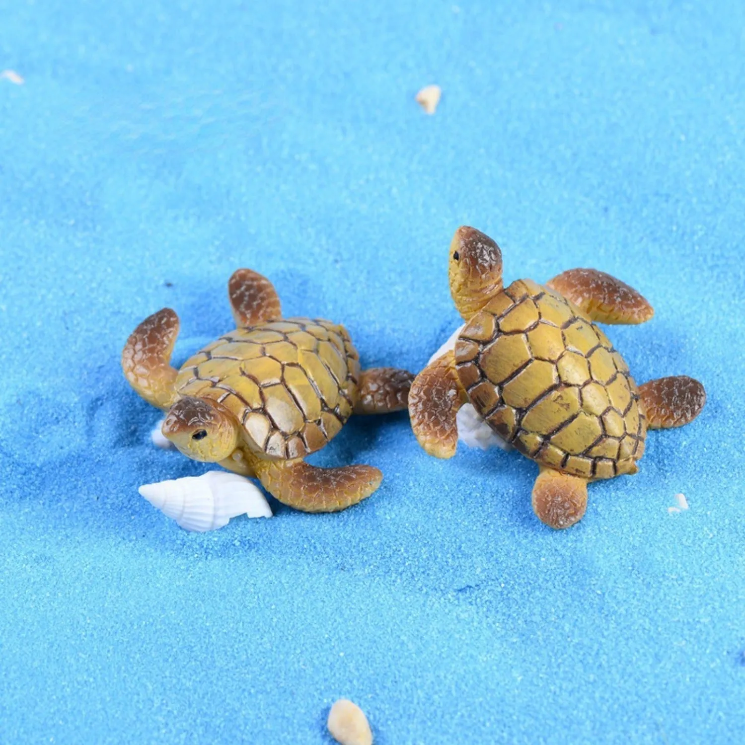 Charming Sea Turtle Miniatures Ideal Fish Tank Decor