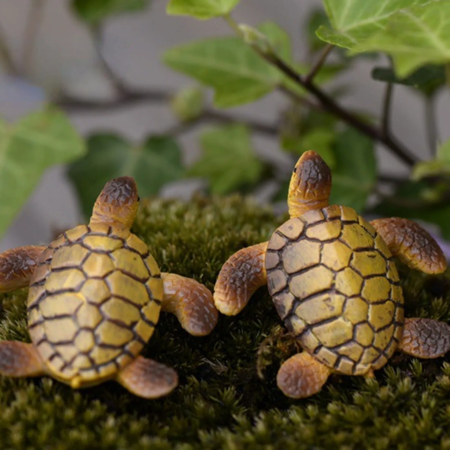 Charming Sea Turtle Miniatures Ideal Fish Tank Decor