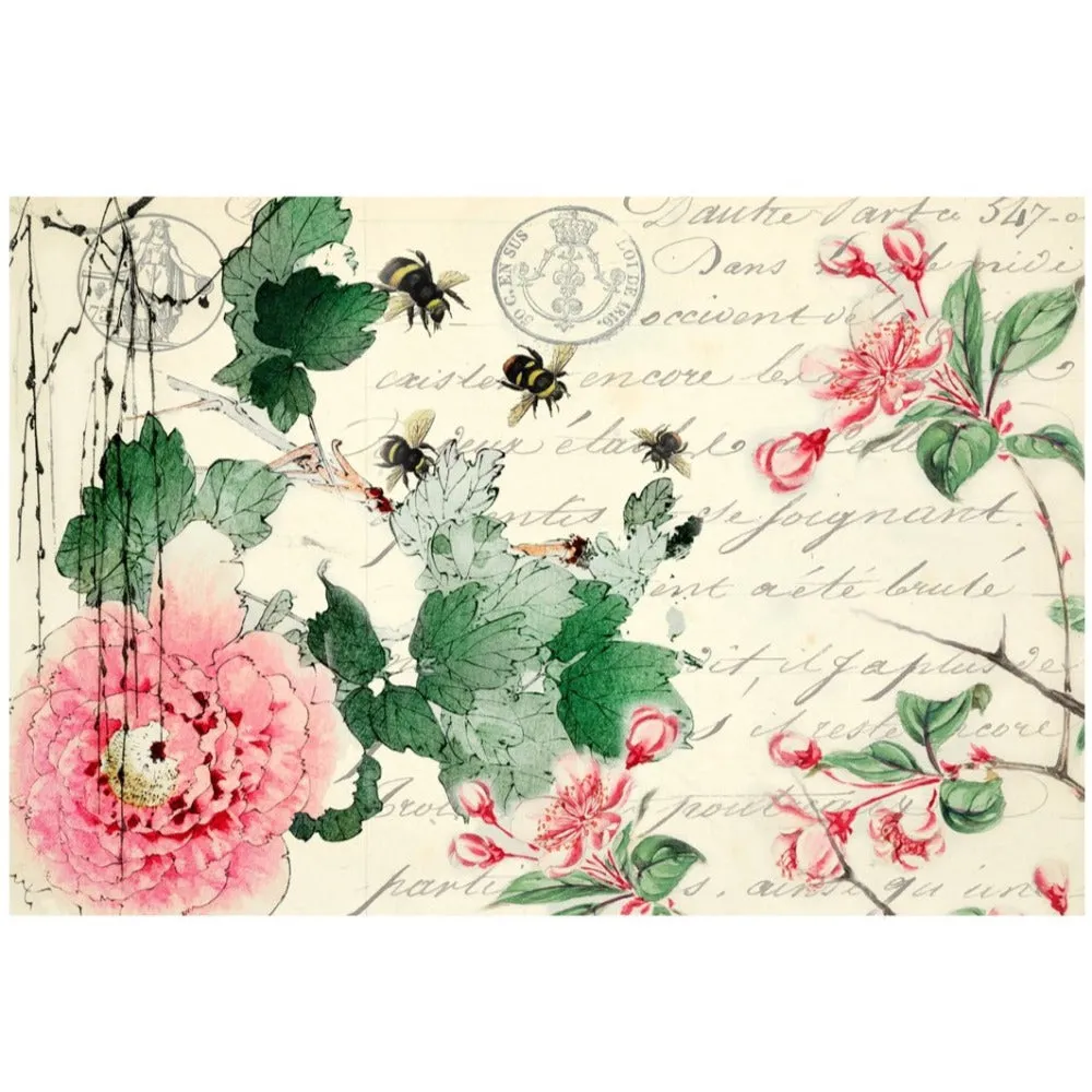 Cherry Blossoms Decoupage Paper - Roycycled Treasures