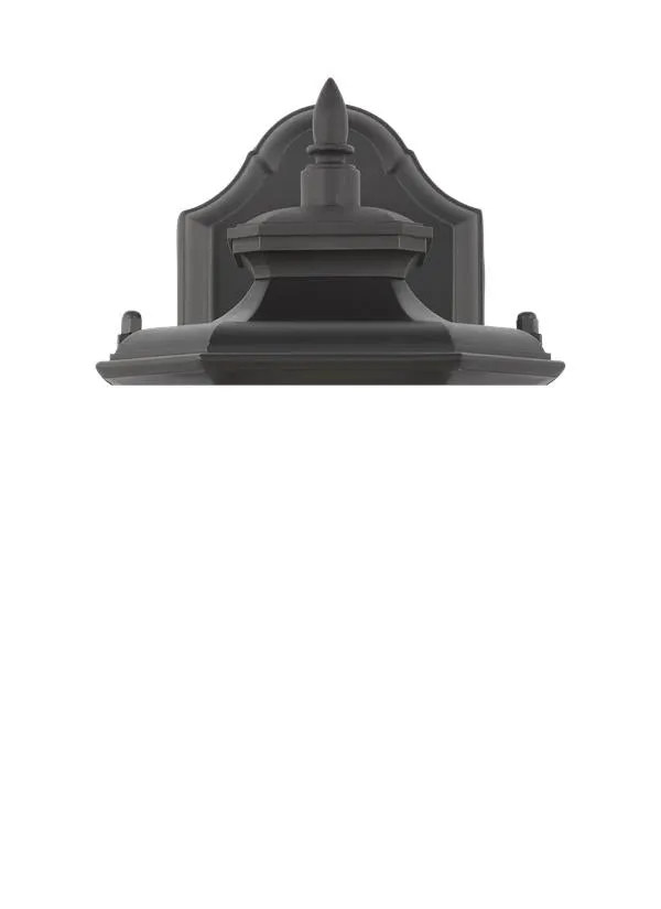 Childress Collection - Extra Small One Light Outdoor Wall Lantern | Finish: Black - 8436301EN3-12