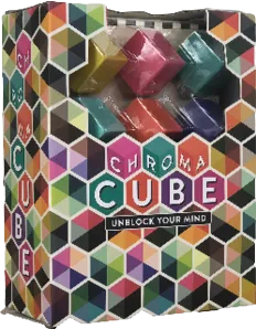 Chroma Cube - A Color-Based Deduction Puzzle - Quick Ship