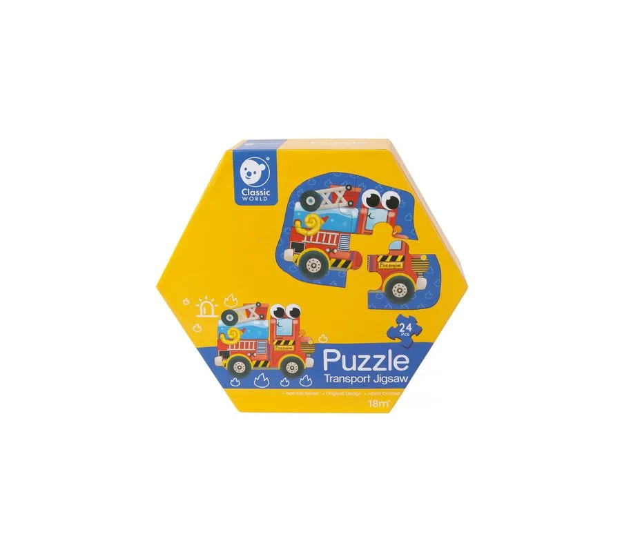 Classic World Transport Jigsaw Puzzle