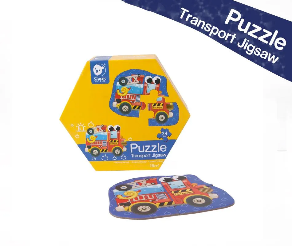 Classic World Transport Jigsaw Puzzle