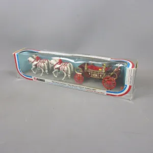 Corgi 1902 State Landau Horse & Carriage Toy In Box Silver Jubilee Vintage c1970