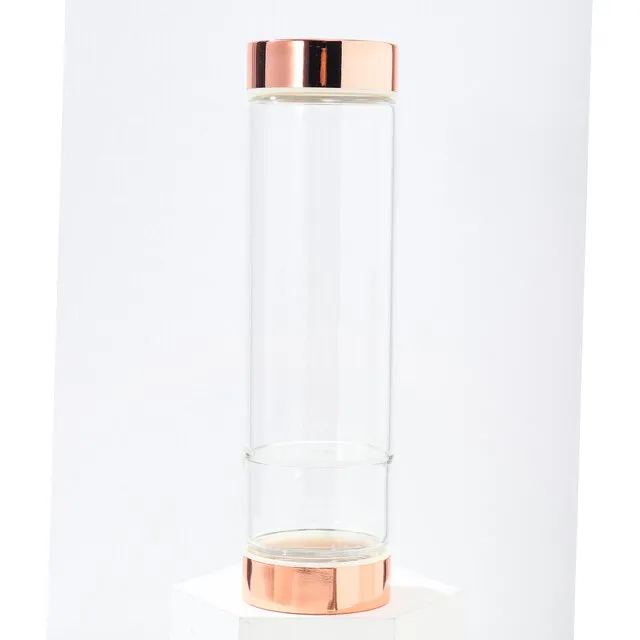 Crystal Glass Water Bottles