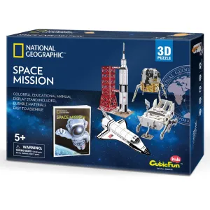 Cubic Fun National Geographic 3D Puzzle Space Mission