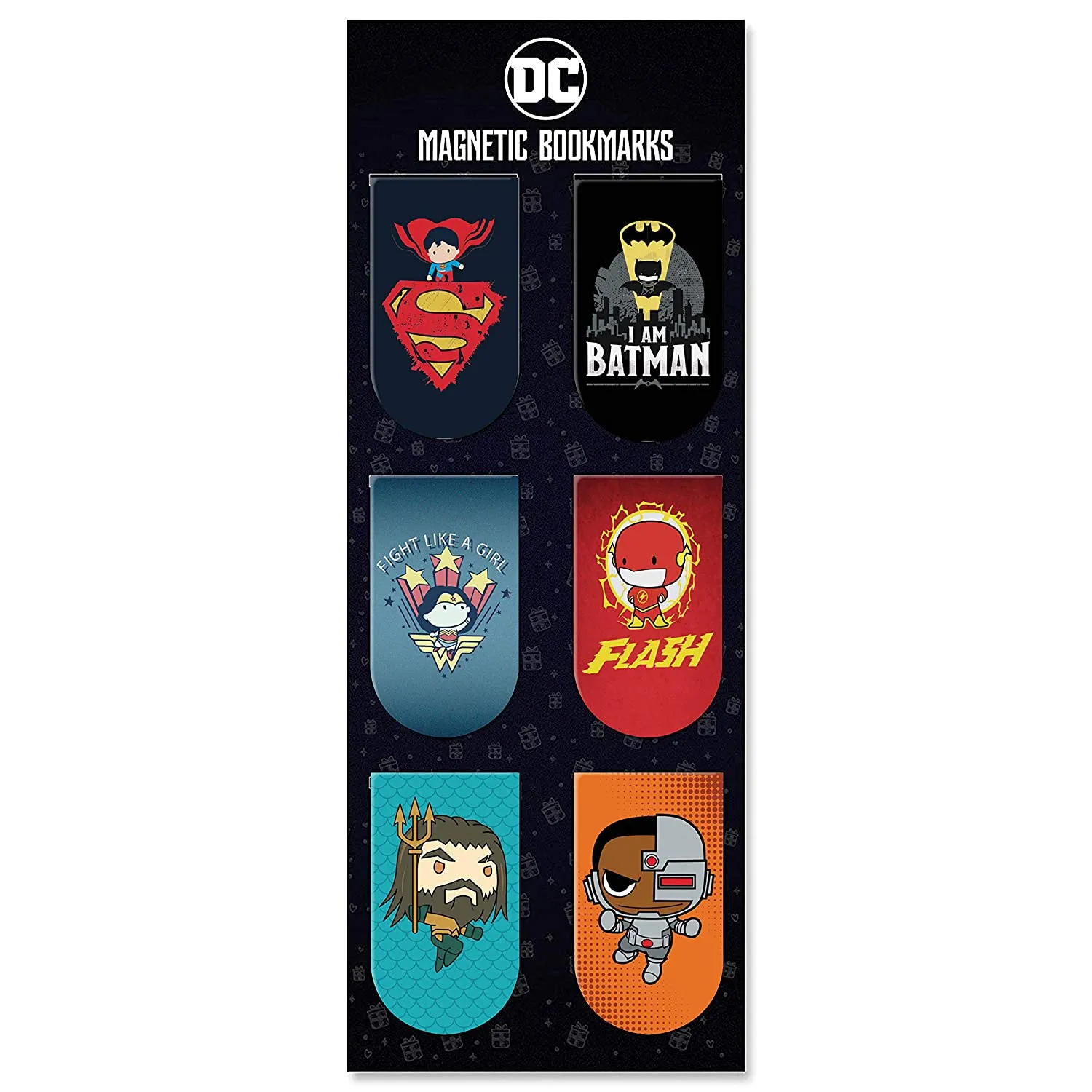 DC COMICS - PACK OF 6 | MAGNETIC BOOKMARKS