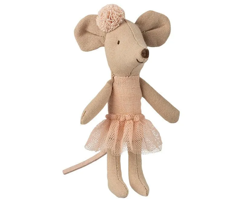 Dolls | Little Sister Ballerina Mouse | Maileg