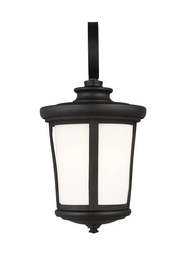 Eddington Collection - Medium One Light Outdoor Wall Lantern | Finish: Black - 8619301EN3-12