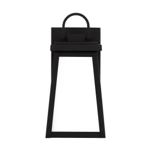 Founders 12 In. LED Outdoor Wall Light Black Finish