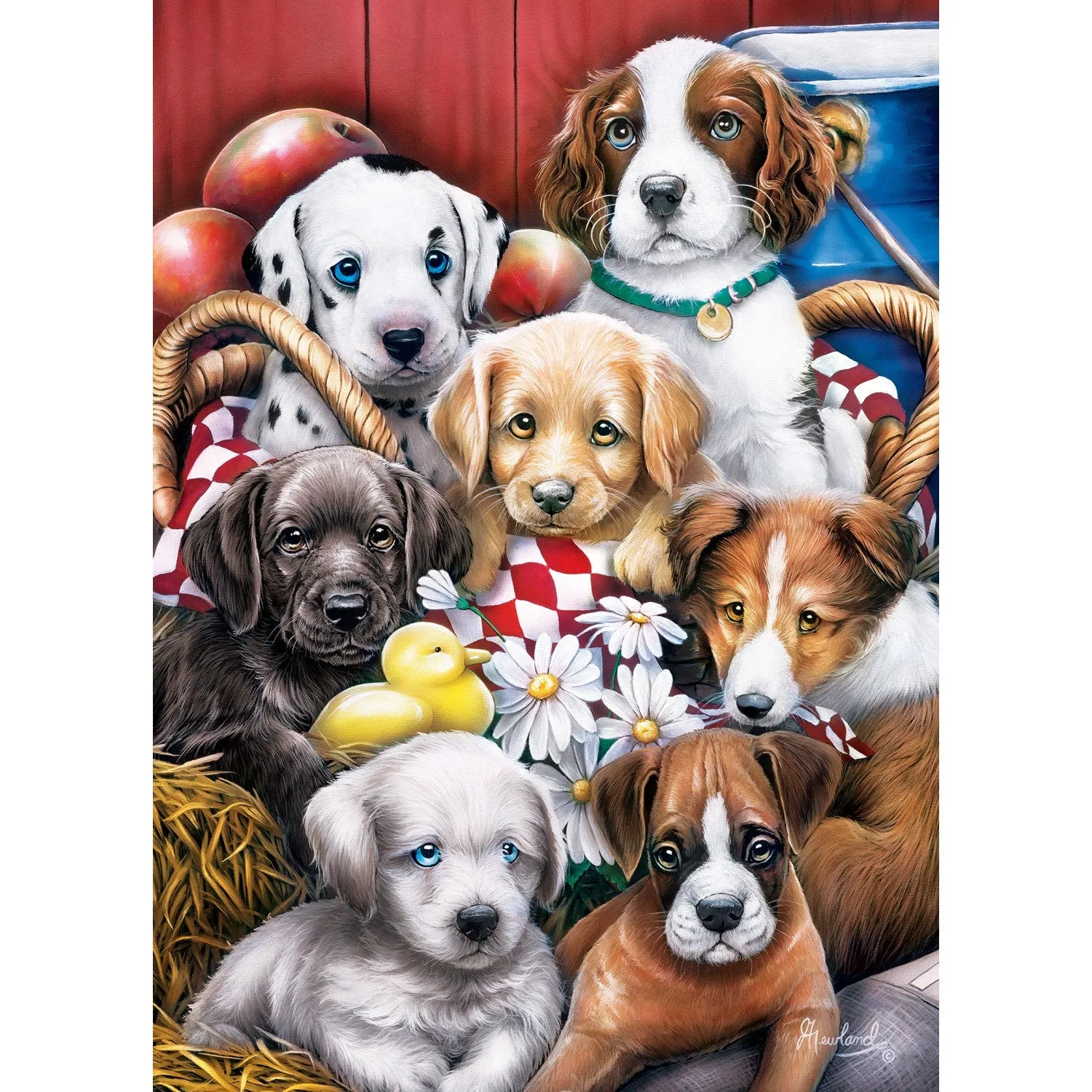 Furry Friends - Puppy Pals 1000 Piece Jigsaw Puzzle