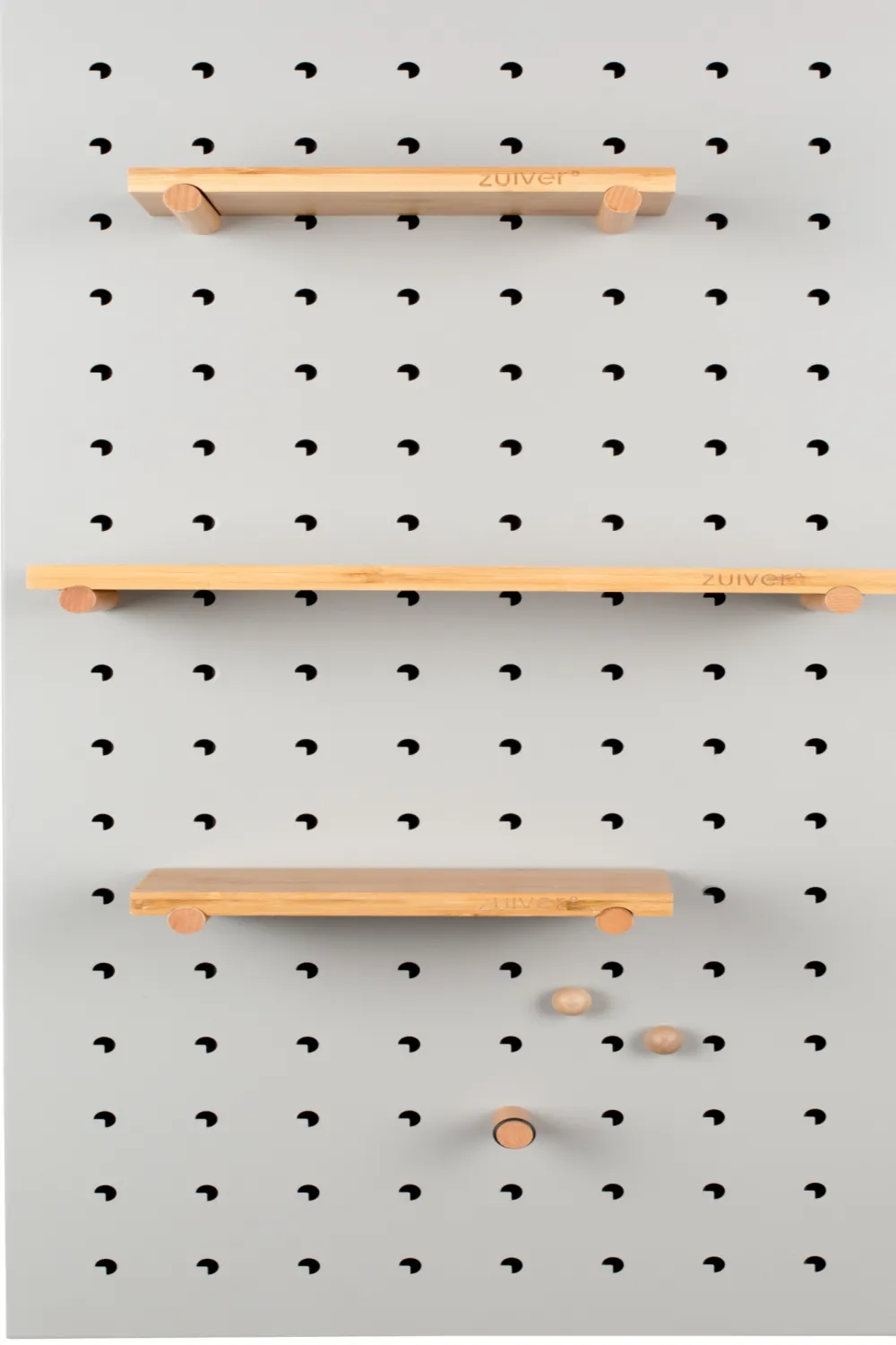 Gray Pegboard Wall Organizer | Zuiver Bundy