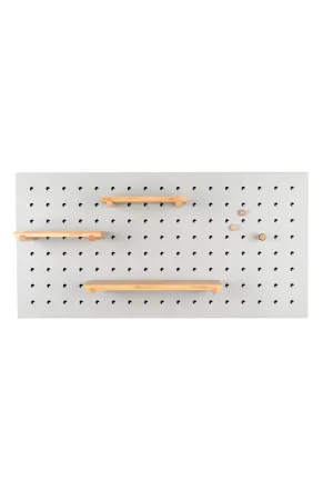 Gray Pegboard Wall Organizer | Zuiver Bundy