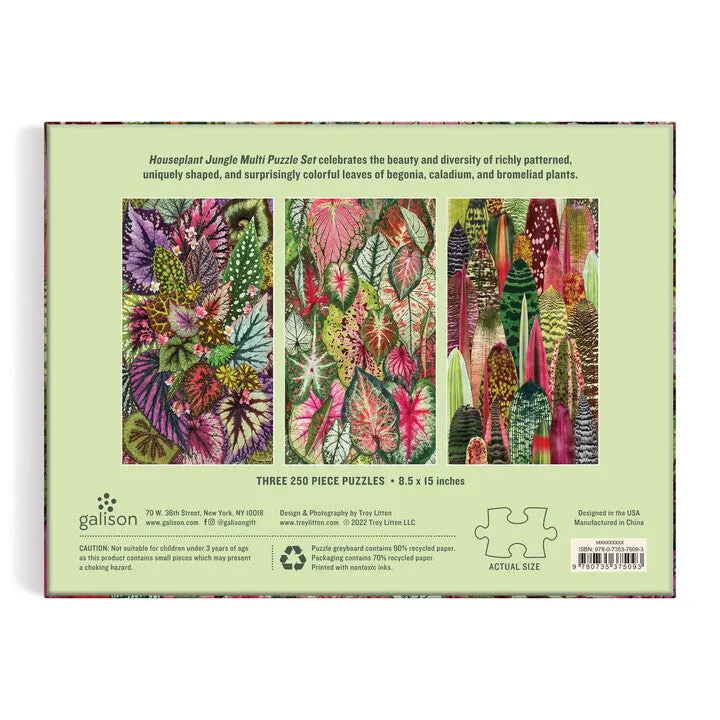 Houseplant Jungle Multi Puzzle Set