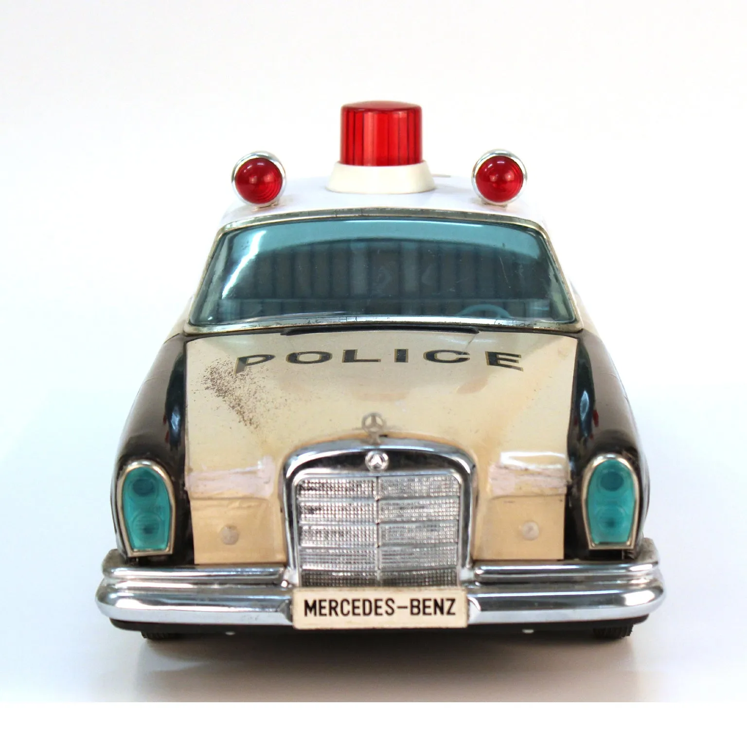 Ichiko 1970 Mercedes Highway Police Toy Car