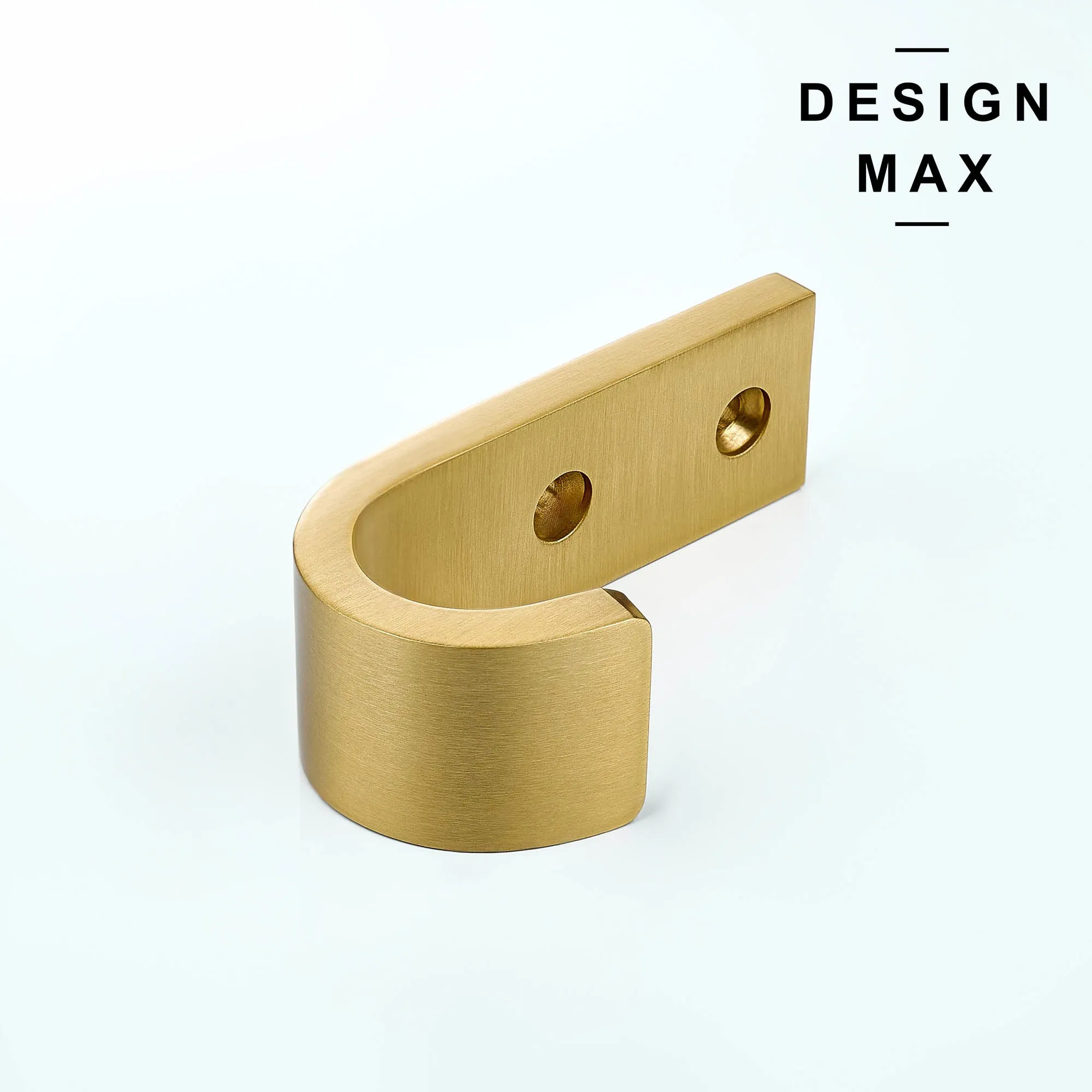 Jocelyn J Matte Brass Mudroom Wall Hook