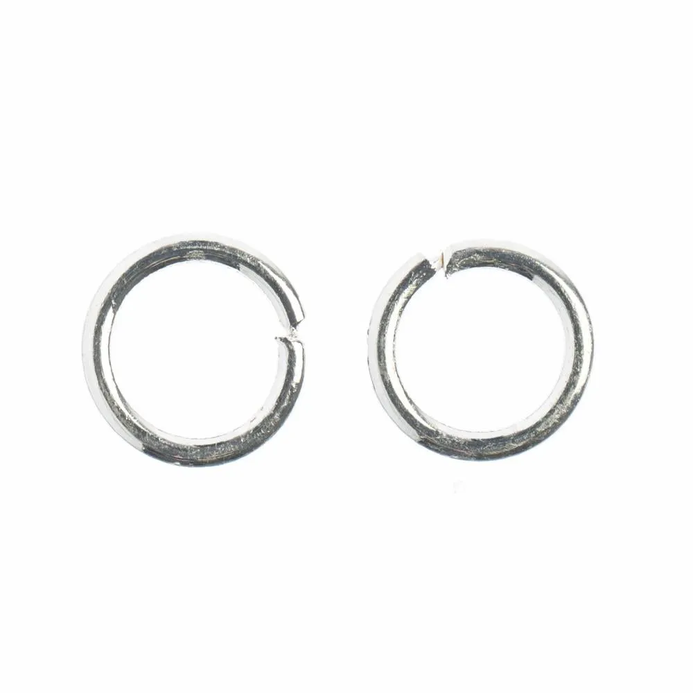 John Bead Jump Ring Round 5mm 178 pack  Silver*