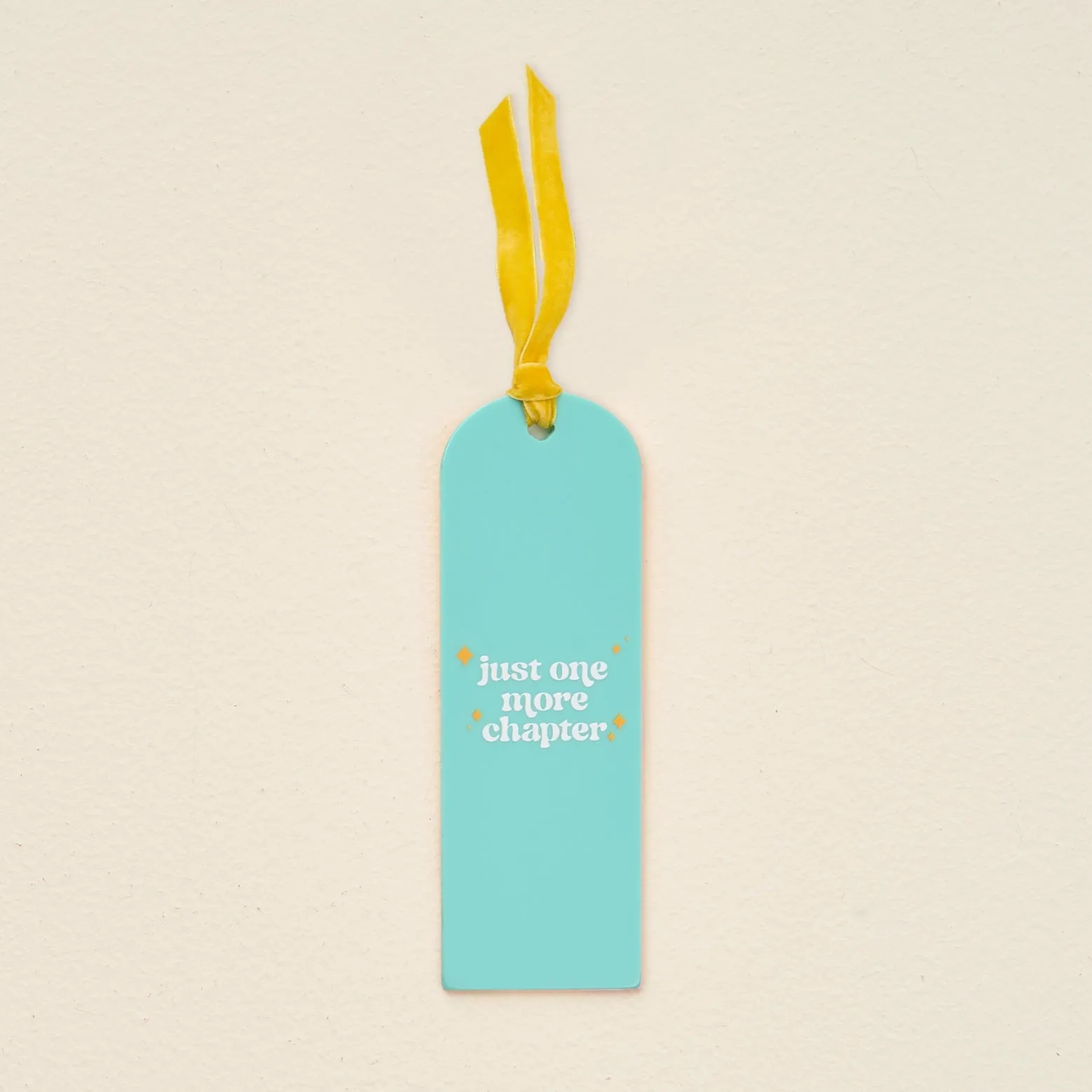 'Just One More Chapter' Acrylic Bookmark