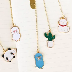 Kawaii Pendant Bookmarks