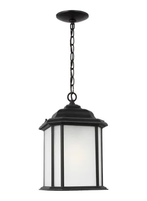 Kent Collection - One Light Outdoor Pendant | Finish: Black - 60531-12