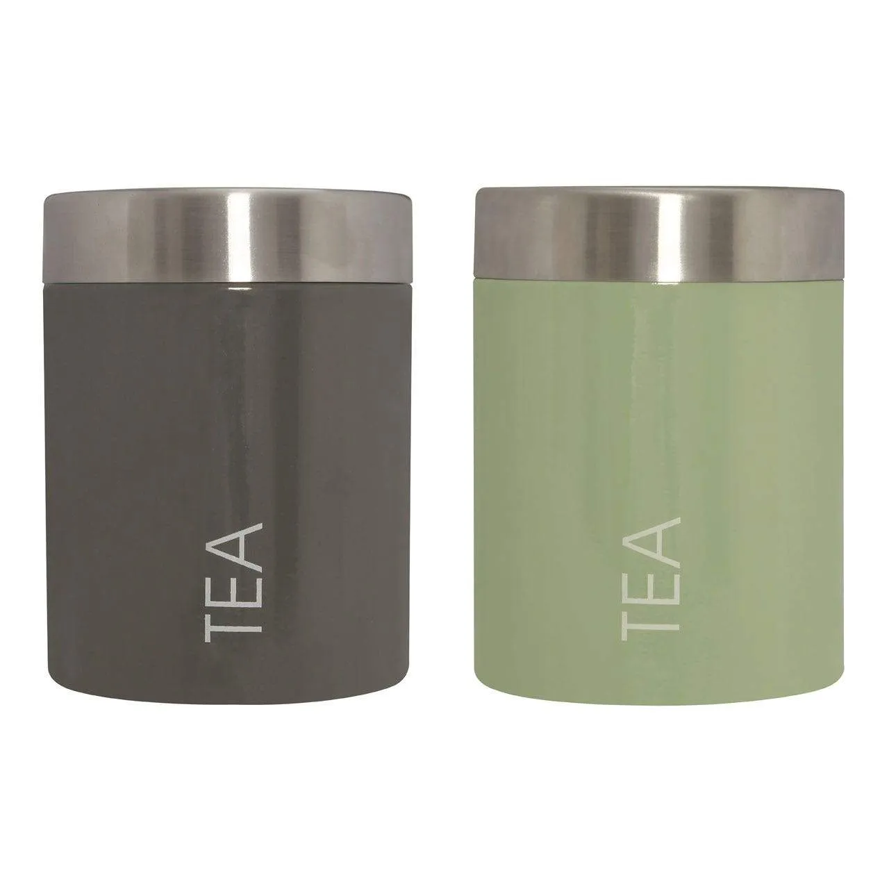 Liberty Pistachio Enamel Tea Canister