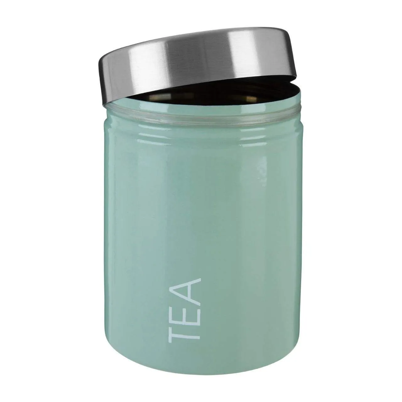 Liberty Pistachio Enamel Tea Canister