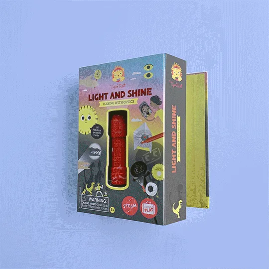 Light and Shine Playing with Optics - Kids Activity Set