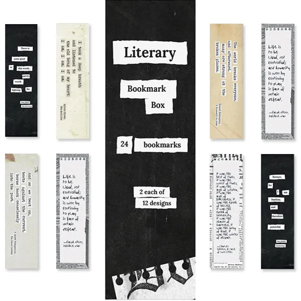 Literary Bookmark Box