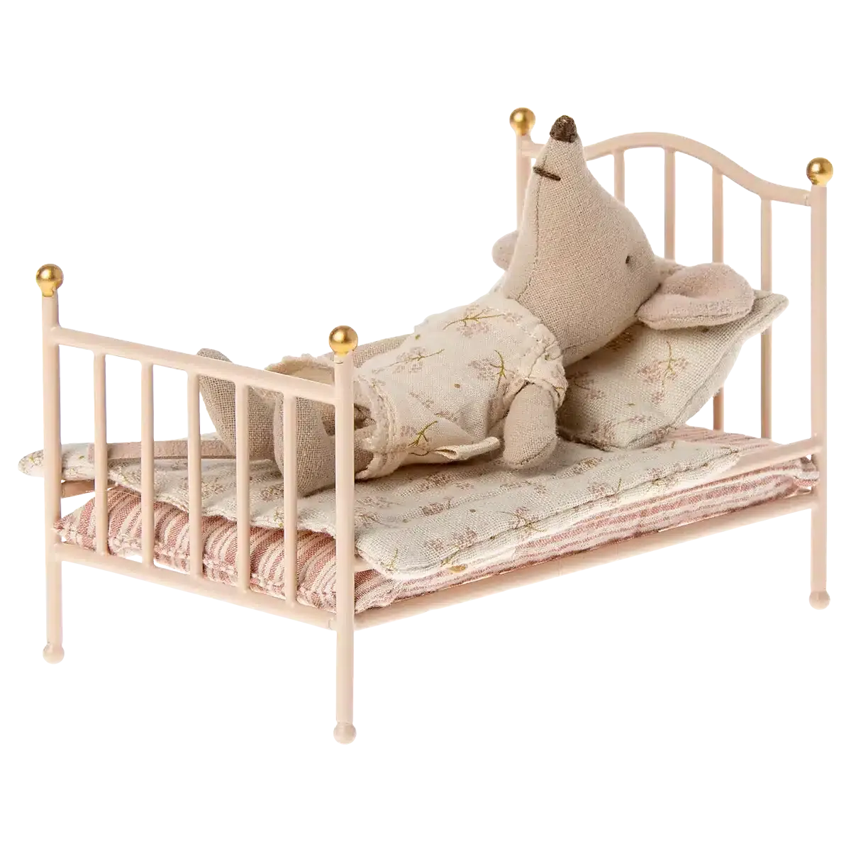 Maileg - Vintage mouse bed - rose