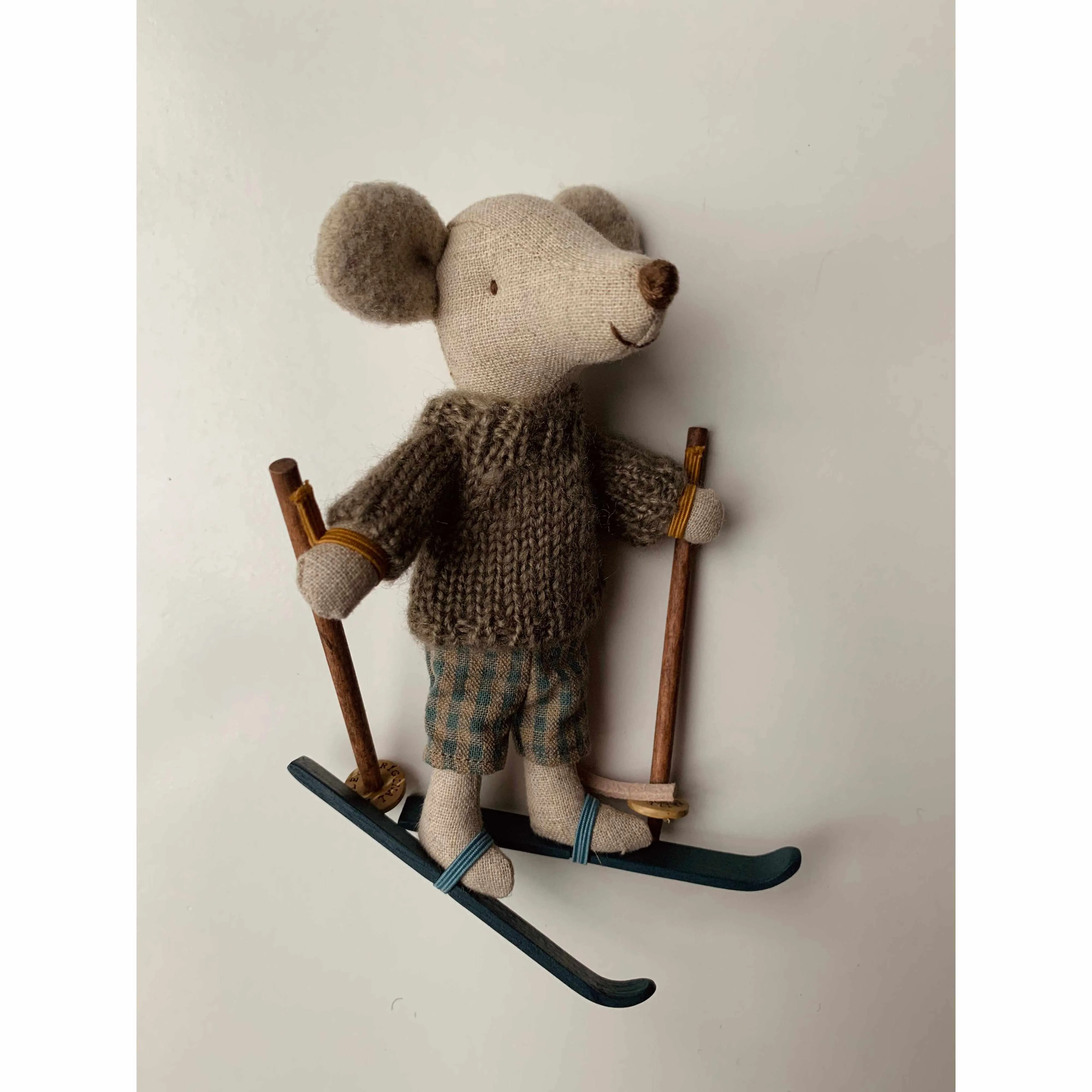 Maileg - Winter mouse with ski set - big brother