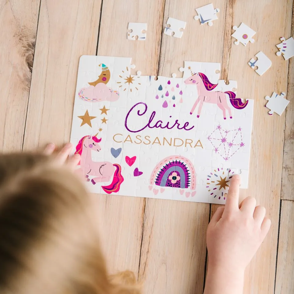 Personalized Ballerina Jigsaw Puzzles for Kids