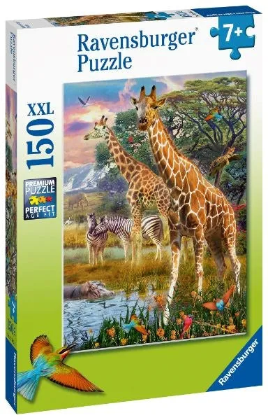 Ravensburger Giraffes in Africa Puzzle 150pc